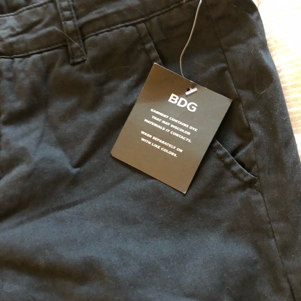 BGD dark grey khakis - relaxed fit